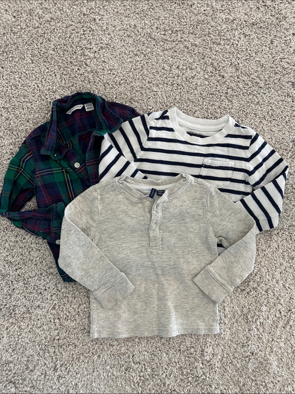Janie and Jack Shirts Bundle 18-24M